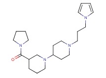 3-(pyrrolidin-1-ylcarbonyl)-1'-[3-(1H-pyrrol-1-yl)propyl]-1,4'-bipiperidine