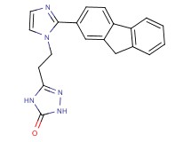 5-{2-[2-(9H-fluoren-2-yl)-1H-imidazol-1-yl]ethyl}-2,4-dihydro-3H-1,2,4-triazol-3-one