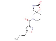 7-[(5-propyl-3-isoxazolyl)carbonyl]-1-oxa-3,7-diazaspiro[4.5]decan-2-one