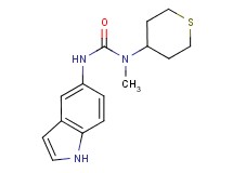 N'-1H-indol-5-yl-N-methyl-N-(tetrahydro-2H-thiopyran-4-yl)urea