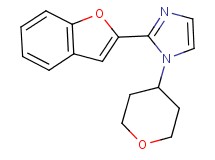 2-(1-benzofuran-2-yl)-1-(tetrahydro-2H-pyran-4-yl)-1H-imidazole