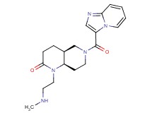 (4aS*,8aR*)-6-(imidazo[1,2-a]pyridin-3-ylcarbonyl)-1-[2-(methylamino)ethyl]octahydro-1,6-naphthyridin-2(1H)-one