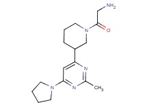 (2-{3-[2-methyl-6-(1-pyrrolidinyl)-4-pyrimidinyl]-1-piperidinyl}-2-oxoethyl)amine dihydrochloride