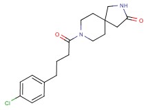 8-[4-(4-chlorophenyl)butanoyl]-2,8-diazaspiro[4.5]decan-3-one