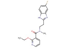 2-ethoxy-N-[2-(5-fluoro-1H-benzimidazol-2-yl)ethyl]-N-methylnicotinamide