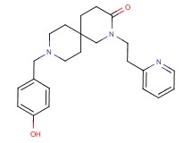 9-(4-hydroxybenzyl)-2-(2-pyridin-2-ylethyl)-2,9-diazaspiro[5.5]undecan-3-one