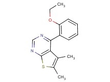 4-(2-ethoxyphenyl)-5,6-dimethylthieno[2,3-d]pyrimidine