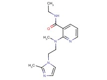 N-ethyl-2-{methyl[2-(2-methyl-1H-imidazol-1-yl)ethyl]amino}nicotinamide