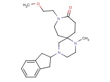 4-(2,3-dihydro-1H-inden-2-yl)-9-(2-methoxyethyl)-1-methyl-1,4,9-triazaspiro[5.6]dodecan-10-one