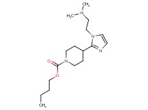 butyl 4-{1-[2-(dimethylamino)ethyl]-1H-imidazol-2-yl}-1-piperidinecarboxylate