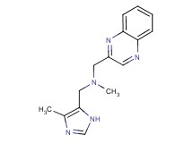 N-methyl-1-(4-methyl-1H-imidazol-5-yl)-N-(quinoxalin-2-ylmethyl)methanamine