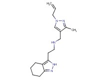 N-[(1-allyl-3-methyl-1H-pyrazol-4-yl)methyl]-2-(4,5,6,7-tetrahydro-2H-indazol-3-yl)ethanamine