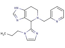 4-(1-propyl-1H-imidazol-2-yl)-5-(pyridin-2-ylmethyl)-4,5,6,7-tetrahydro-1H-imidazo[4,5-c]pyridine