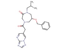 6-(benzyloxy)-1-isobutyl-4-([1,2,4]triazolo[1,5-a]pyrimidin-6-ylacetyl)-1,4-diazepan-2-one