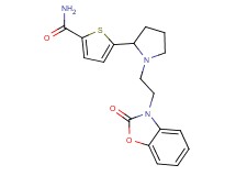 5-{1-[2-(2-oxo-1,3-benzoxazol-3(2H)-yl)ethyl]-2-pyrrolidinyl}-2-thiophenecarboxamide
