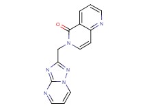 6-([1,2,4]triazolo[1,5-a]pyrimidin-2-ylmethyl)-1,6-naphthyridin-5(6H)-one