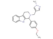 1-(4-ethoxyphenyl)-2-[(1-methyl-1H-pyrazol-4-yl)methyl]-2,3,4,9-tetrahydro-1H-beta-carboline