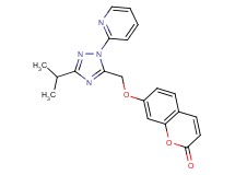 7-[(3-isopropyl-1-pyridin-2-yl-1H-1,2,4-triazol-5-yl)methoxy]-2H-chromen-2-one