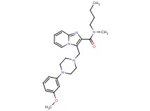 N-butyl-3-{[4-(3-methoxyphenyl)-1-piperazinyl]methyl}-N-methylimidazo[1,2-a]pyridine-2-carboxamide