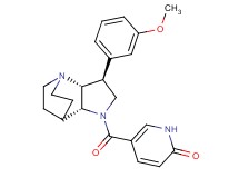 5-{[(3S*,3aR*,7aR*)-3-(3-methoxyphenyl)hexahydro-4,7-ethanopyrrolo[3,2-b]pyridin-1(2H)-yl]carbonyl}pyridin-2(1H)-one