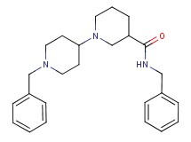 N,1'-dibenzyl-1,4'-bipiperidine-3-carboxamide