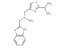 (1H-benzimidazol-2-ylmethyl)[(2-isopropyl-1,3-thiazol-4-yl)methyl]methylamine