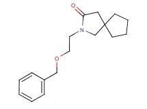 2-[2-(benzyloxy)ethyl]-2-azaspiro[4.4]nonan-3-one