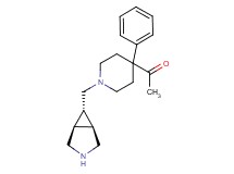 1-{1-[rel-(1R,5S,6r)-3-azabicyclo[3.1.0]hex-6-ylmethyl]-4-phenyl-4-piperidinyl}ethanone dihydrochloride