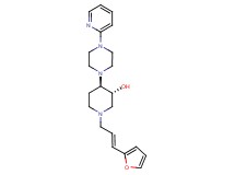 (3R*,4R*)-1-[(2E)-3-(2-furyl)-2-propen-1-yl]-4-[4-(2-pyridinyl)-1-piperazinyl]-3-piperidinol