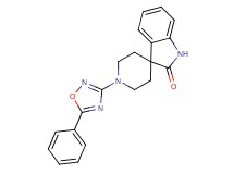 1'-(5-phenyl-1,2,4-oxadiazol-3-yl)spiro[indole-3,4'-piperidin]-2(1H)-one