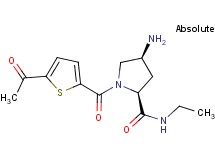(2S,4S)-1-[(5-acetyl-2-thienyl)carbonyl]-4-amino-N-ethylpyrrolidine-2-carboxamide