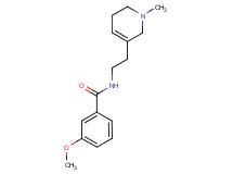 3-methoxy-N-[2-(1-methyl-1,2,5,6-tetrahydropyridin-3-yl)ethyl]benzamide