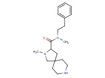 N,2-dimethyl-N-(2-phenylethyl)-2,8-diazaspiro[4.5]decane-3-carboxamide dihydrochloride