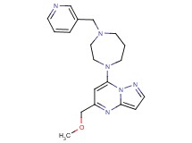 5-(methoxymethyl)-7-[4-(3-pyridinylmethyl)-1,4-diazepan-1-yl]pyrazolo[1,5-a]pyrimidine