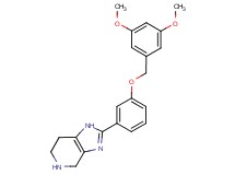 2-{3-[(3,5-dimethoxybenzyl)oxy]phenyl}-4,5,6,7-tetrahydro-1H-imidazo[4,5-c]pyridine