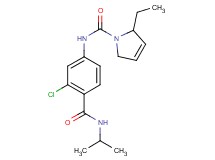 N-{3-chloro-4-[(isopropylamino)carbonyl]phenyl}-2-ethyl-2,5-dihydro-1H-pyrrole-1-carboxamide