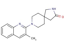 8-(3-methylquinolin-2-yl)-2,8-diazaspiro[4.5]decan-3-one