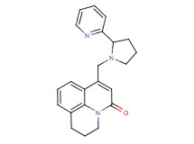 7-[(2-pyridin-2-ylpyrrolidin-1-yl)methyl]-2,3-dihydro-1H,5H-pyrido[3,2,1-ij]quinolin-5-one