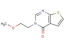 3-(2-methoxyethyl)thieno[2,3-d]pyrimidin-4(3H)-one
