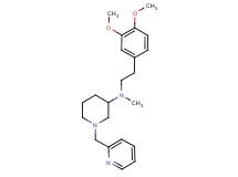 N-[2-(3,4-dimethoxyphenyl)ethyl]-N-methyl-1-(2-pyridinylmethyl)-3-piperidinamine