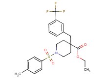 ethyl 1-[(4-methylphenyl)sulfonyl]-4-[3-(trifluoromethyl)benzyl]-4-piperidinecarboxylate