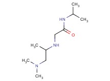 2-{[2-(dimethylamino)-1-methylethyl]amino}-N-isopropylacetamide