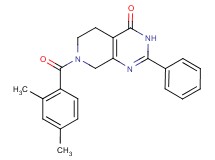 7-(2,4-dimethylbenzoyl)-2-phenyl-5,6,7,8-tetrahydropyrido[3,4-d]pyrimidin-4(3H)-one