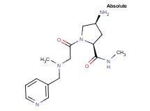 (2S,4S)-4-amino-N-methyl-1-{[methyl(pyridin-3-ylmethyl)amino]acetyl}pyrrolidine-2-carboxamide