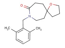 8-(2,6-dimethylbenzyl)-1-oxa-8-azaspiro[4.6]undecan-9-one