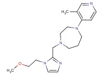 1-{[1-(2-methoxyethyl)-1H-imidazol-2-yl]methyl}-4-(3-methylpyridin-4-yl)-1,4-diazepane