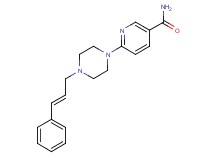 6-{4-[(2E)-3-phenylprop-2-en-1-yl]piperazin-1-yl}nicotinamide