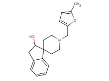 1'-[(5-methyl-2-furyl)methyl]-2,3-dihydrospiro[indene-1,4'-piperidin]-2-ol