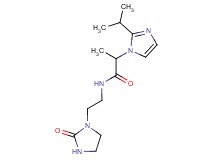 2-(2-isopropyl-1H-imidazol-1-yl)-N-[2-(2-oxo-1-imidazolidinyl)ethyl]propanamide