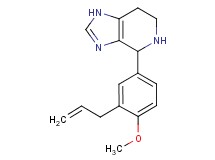 4-(3-allyl-4-methoxyphenyl)-4,5,6,7-tetrahydro-1H-imidazo[4,5-c]pyridine